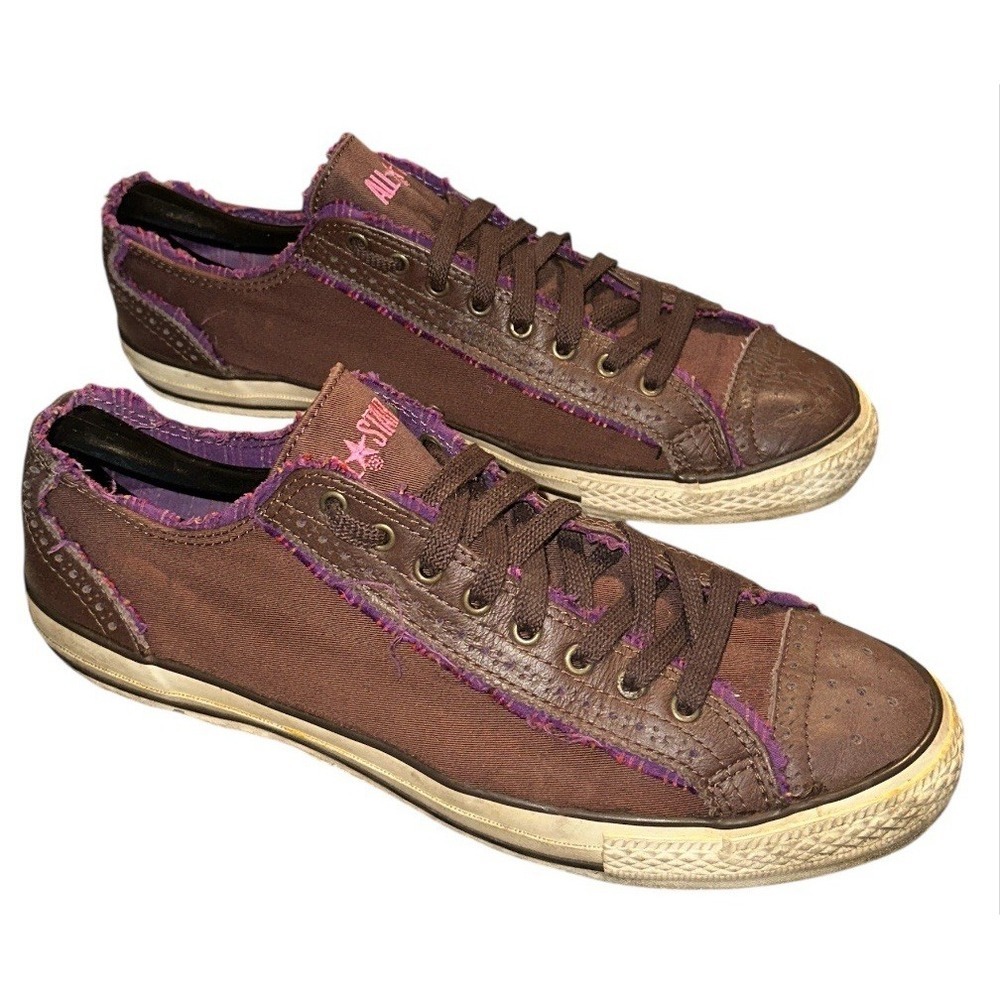 RARE Y2K Converse All Star Lord Francis Wingtip Brown Mens 10 Womens 12 Sneaker